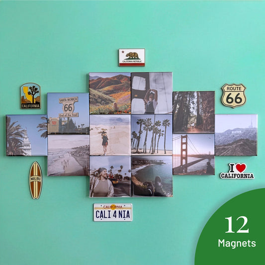 12-Pack Photo Magnets