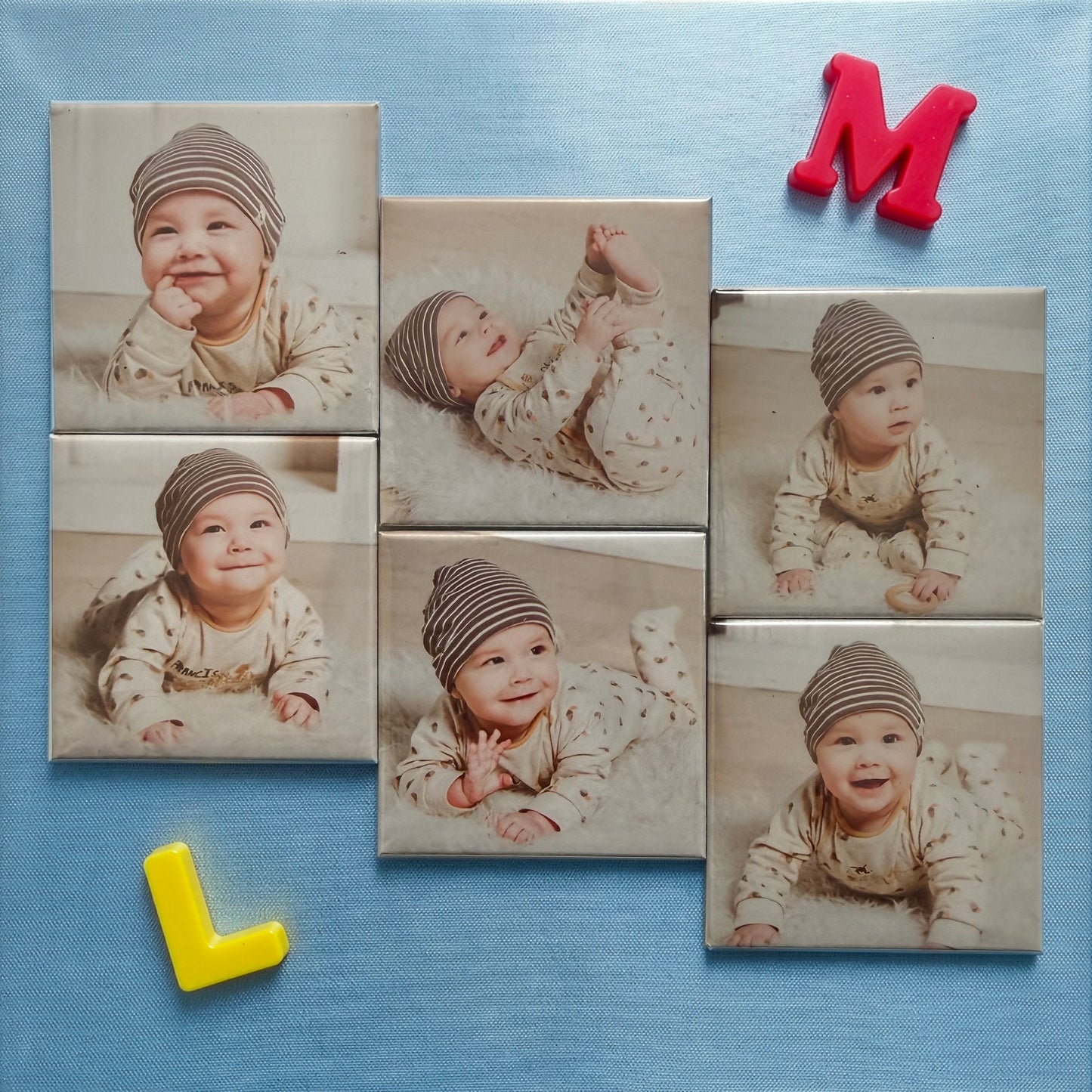 24-Pack Photo Magnets