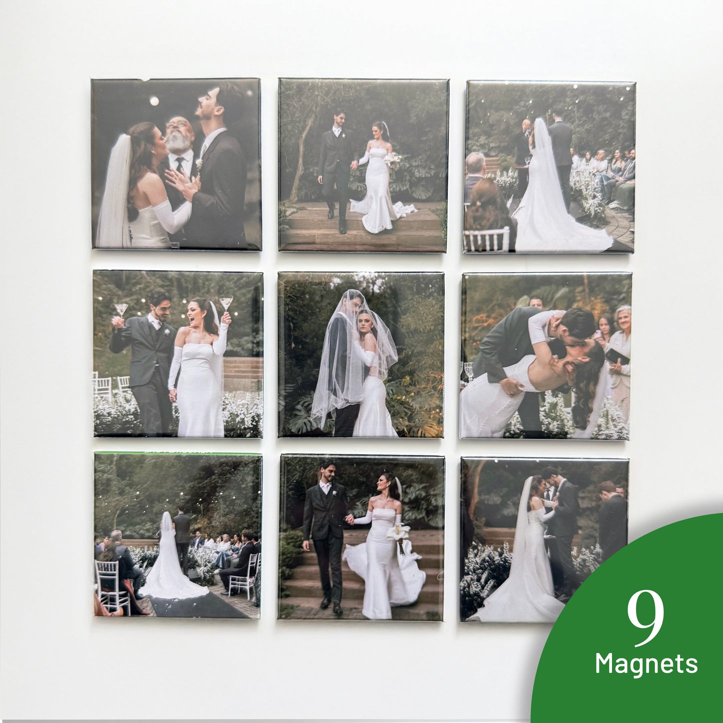 9-Pack Photo Magnets