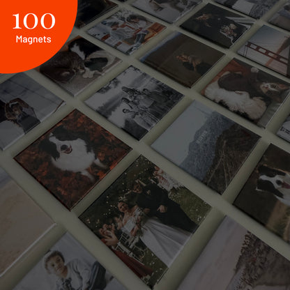 100-Pack Photo Magnets