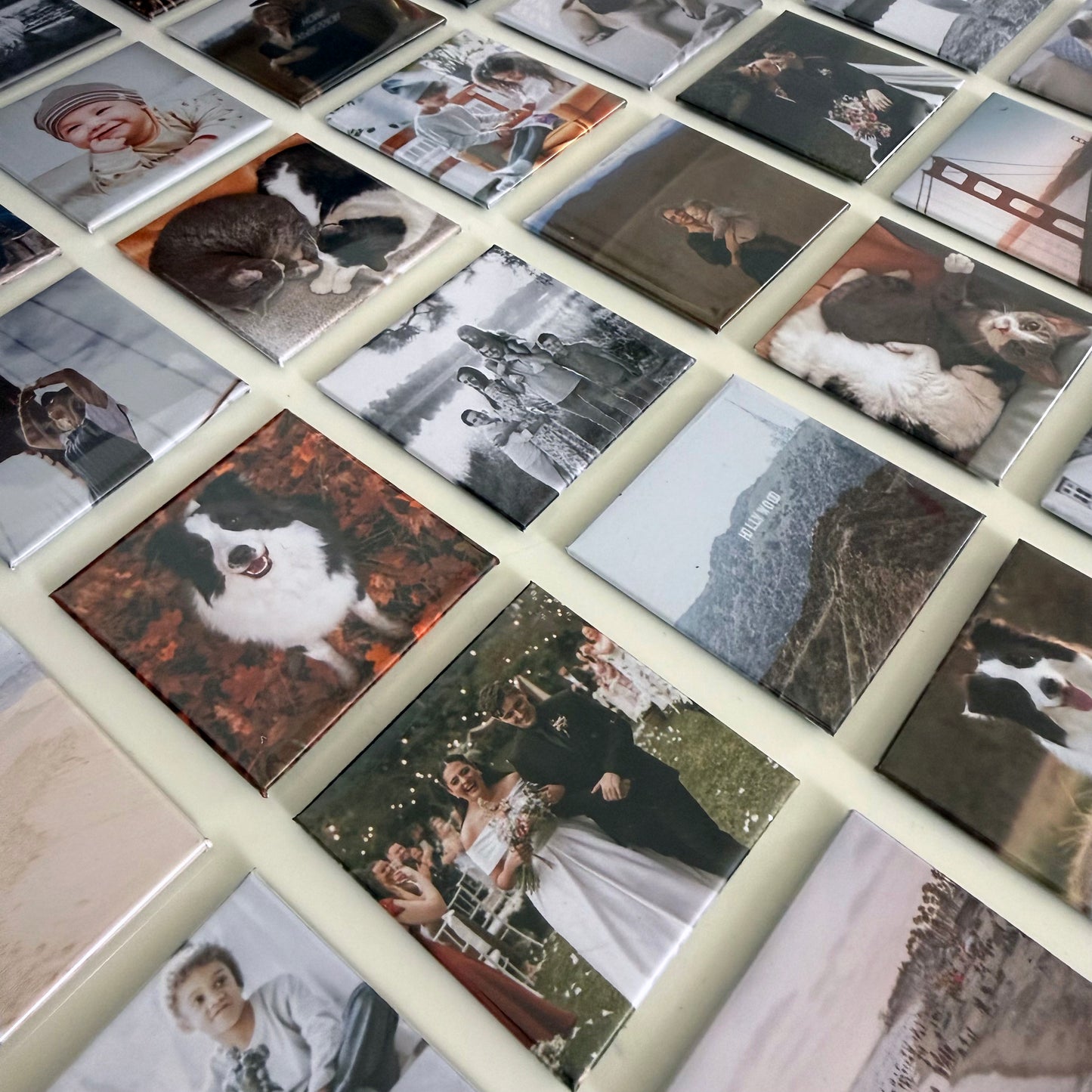 45-Pack Photo Magnets